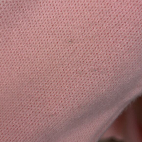 Donnkenny Pink Cardigan Sweater Vintage Coastal Grandma Coquette Size Medium - Picture 2 of 6